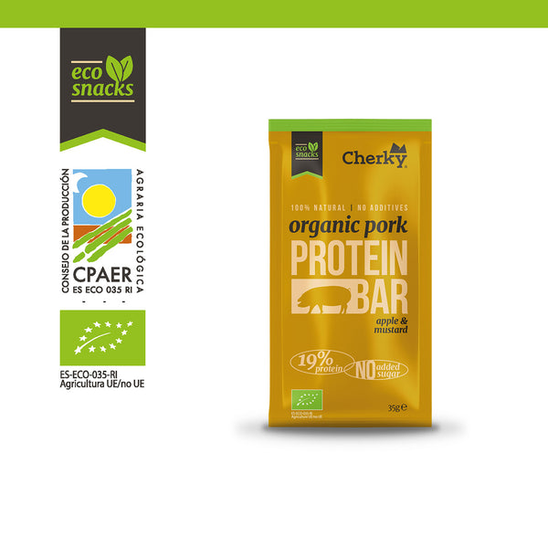 ECO · Barrita Cerdo · MANZANA Y MOSTAZA