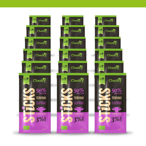 PACK 18 · ECO · stick ternera · TERIYAKI