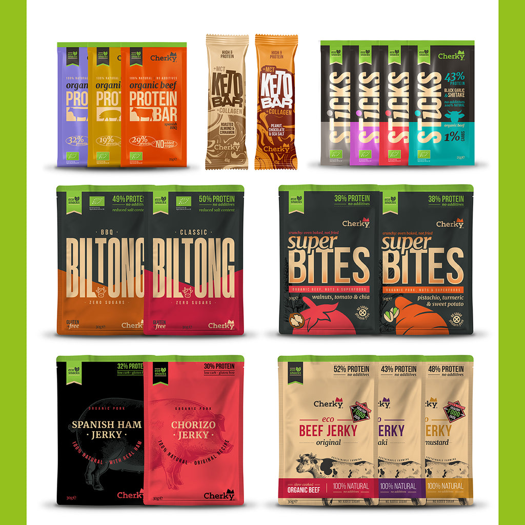 PACK PRUÉBALO + KETO BARS (1x18)