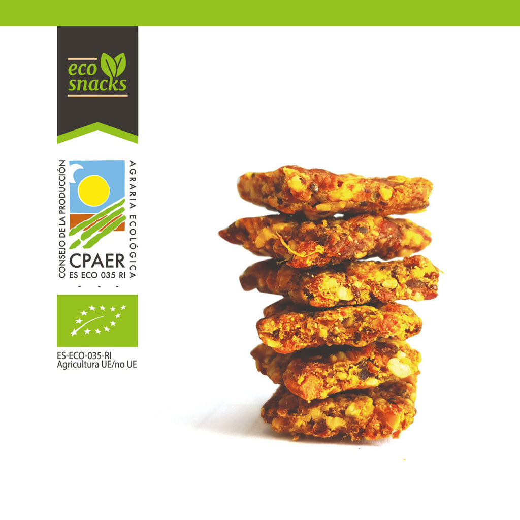 ECO · superbites · CERDO, PISTACHO, BONIATO Y CÚRCUMA